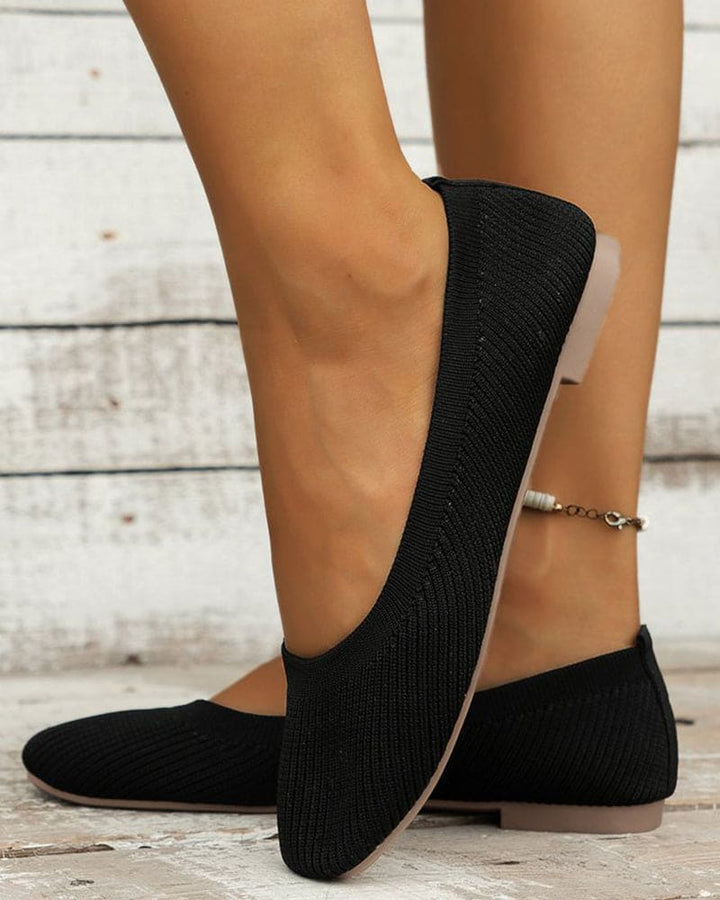 Levoire | Chaussures Plates Respirantes Avec Orteils Ronds