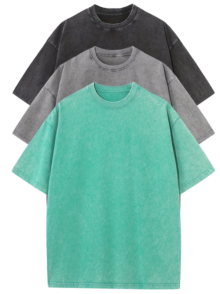 Levoire | 3 Pcs T-Shirts En Coton Détachables Vert foncé
