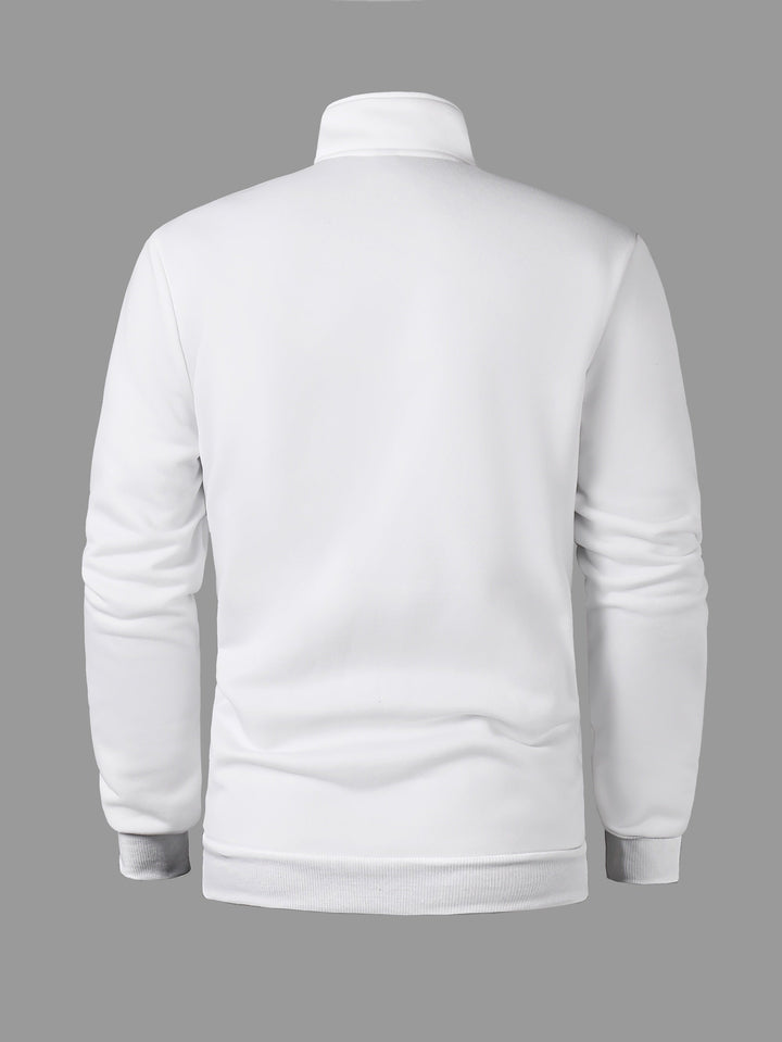 Levoire | Confortable Sweat-Shirt Homme Avec Zipp