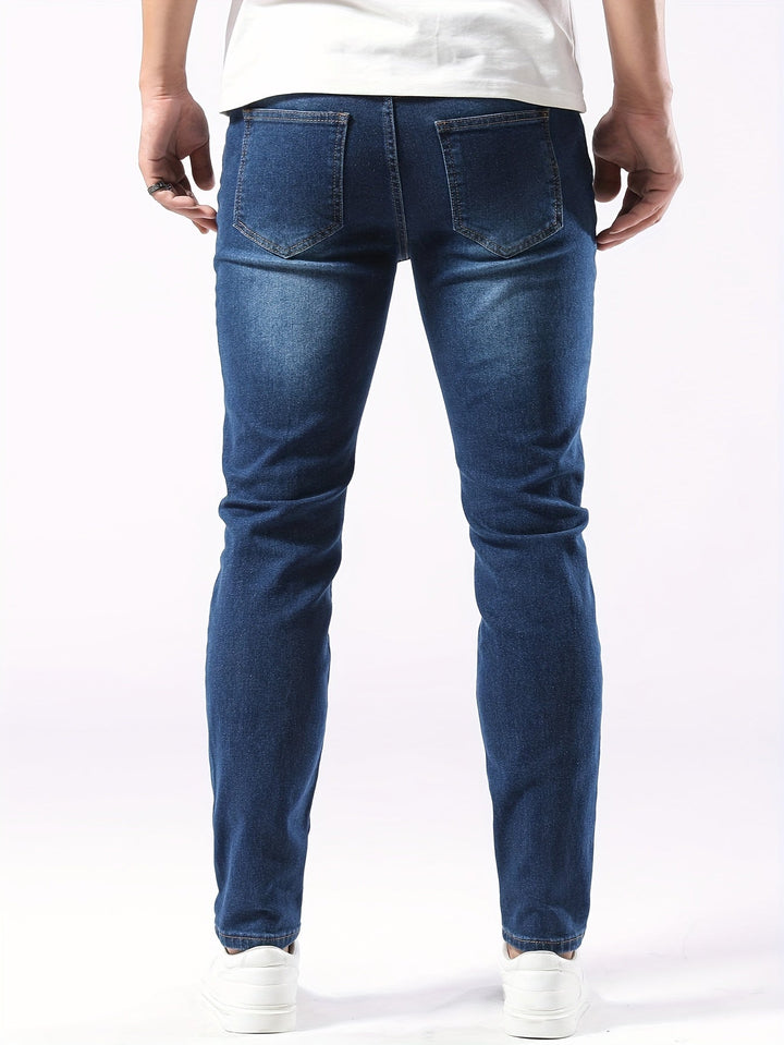 Levoire | Pantalons En Denim Stretch Rennon Slim Fit Pour Hommes