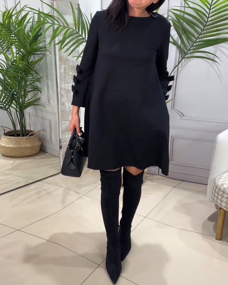 Levoire | Robe élégante et minimaliste Noir