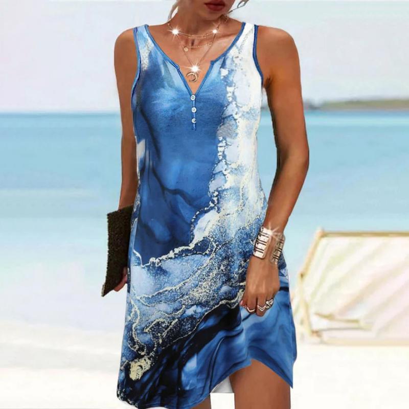 Levoire | De Plage Dégradée Décontractée Bleu