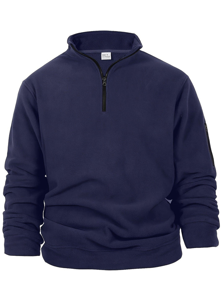 Levoire | Pull À Col Montant En Polaire Réversible Merimustav