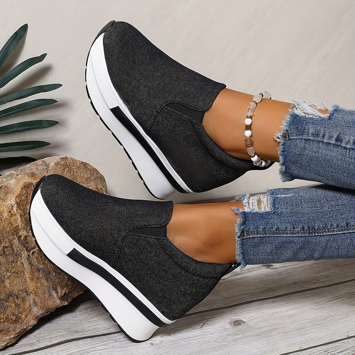 Levoire | Chaussure De Cheville En Denim Antidérapante Légère