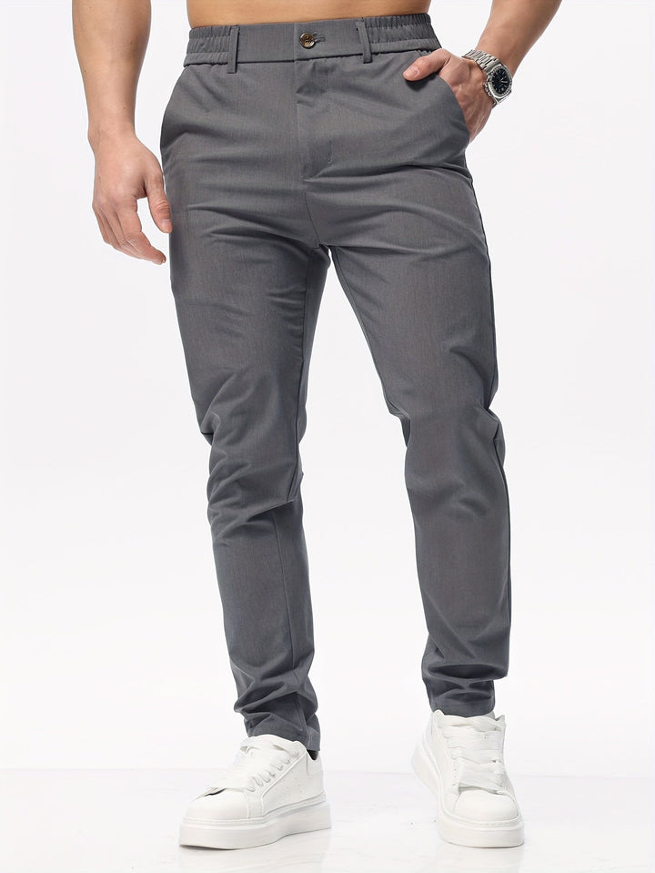 Levoire | Pantalons D'Affaires Confortables Pour Hommes Coupe Slim