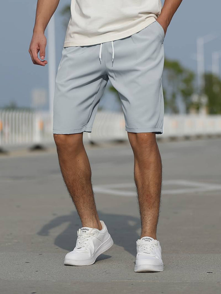 Levoire | Shorts Graphiques Avec Cordon De Serrage Gris