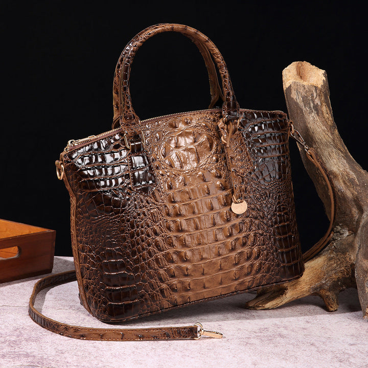 Levoire | Sac À Bandoulière Rétro Portable Pour Femmes Roman Brun