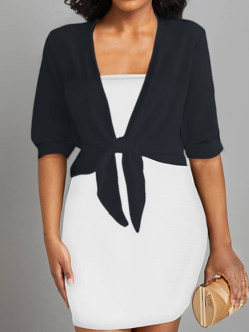 Levoire | Chemise Aérée À Col Ouvert Noir