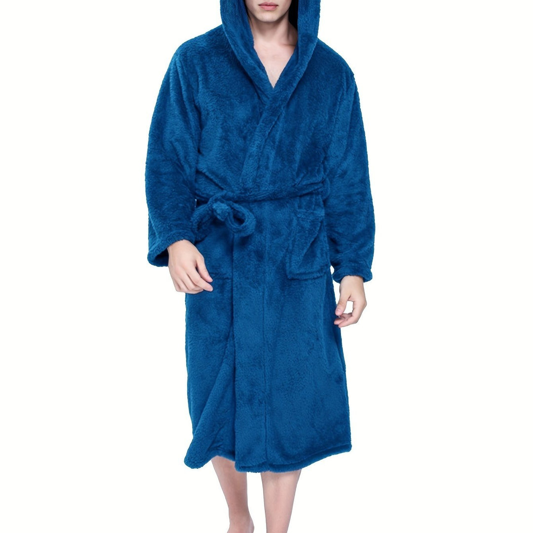Levoire | Peignoir Pour Homme Chaud Et Doux Dans Une Teinte Unie