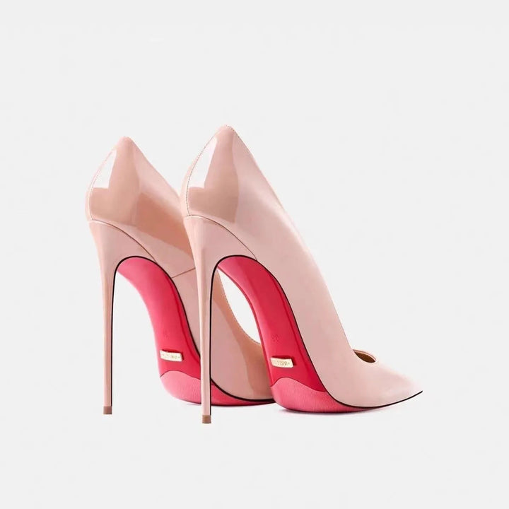 Levoire | Chaussure à talon avec semelle douce Couleur nude 12cm