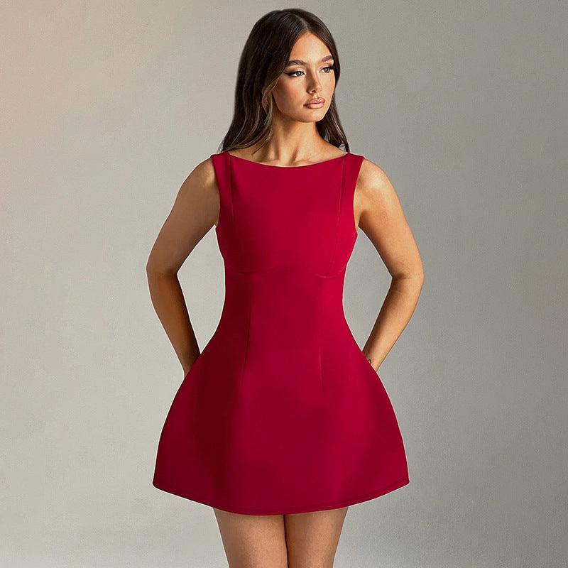 Levoire | Mini Robe Dos Nu Rot