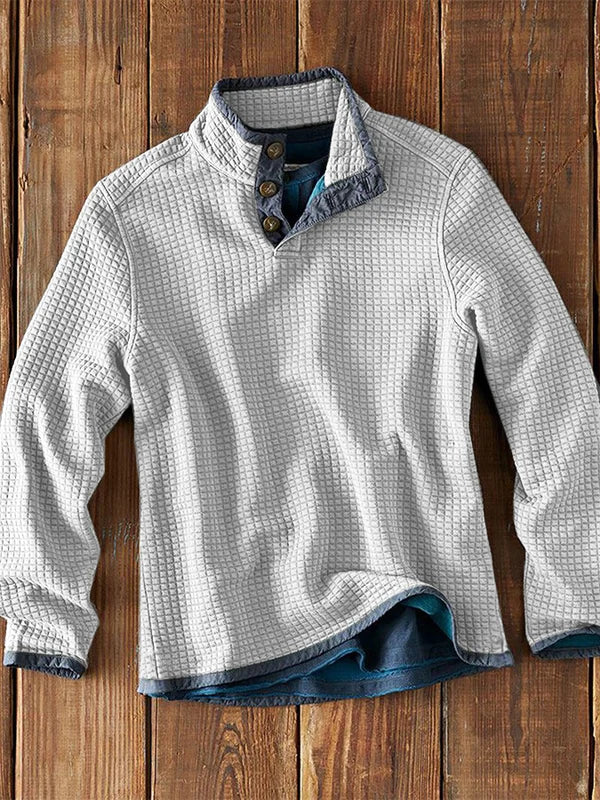 Levoire | Col Longue T-Shirt Blanc