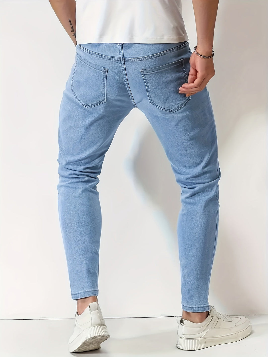 Levoire | Jeans Pour Hommes Slim Fit En Denim Stretch