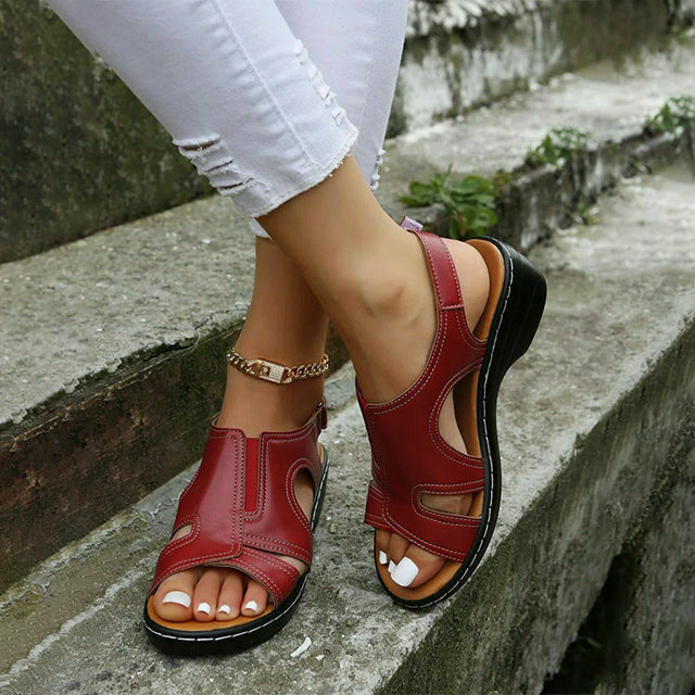 Levoire | Confortables Décontractées Vintage Rouge