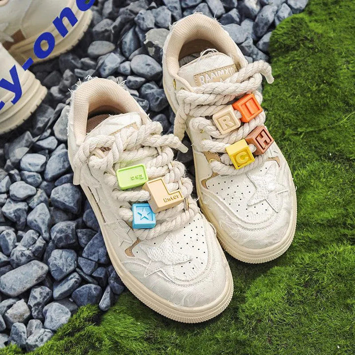 Levoire | Sneaker Unisexe avec des détails créatifs – Style original et décontracté