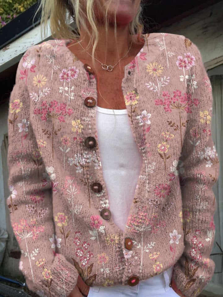 Levoire | Cardigan Floral ROSA FLEURS