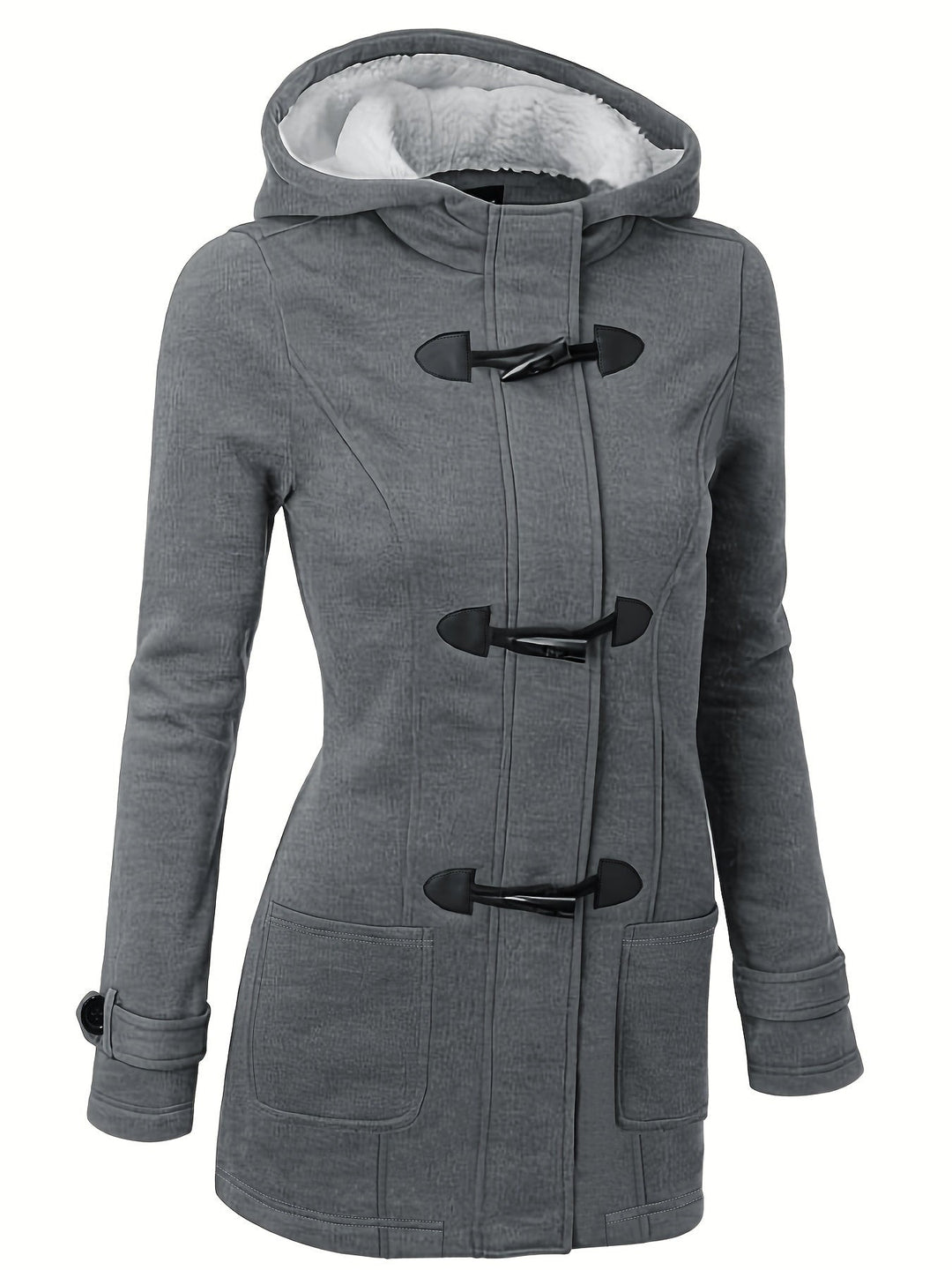 Levoire | Veste À Manches Longues Confortable Avec Capuche Et Poches