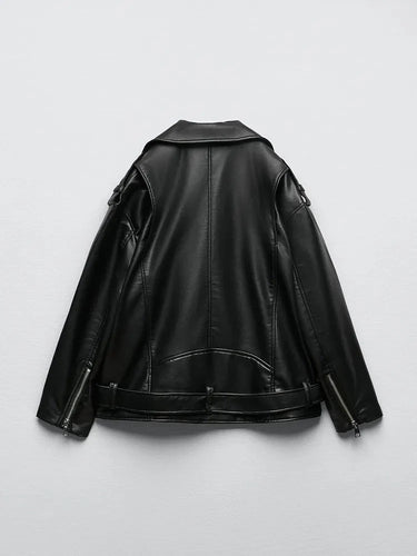 Levoire | Manteau En Fausse Fourrure Avec Ceinture Et Fermeture Éclair