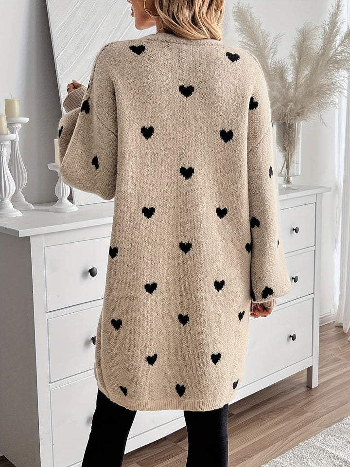 Levoire | Cardigan Avec Patte De Boutonnage Et Texture
