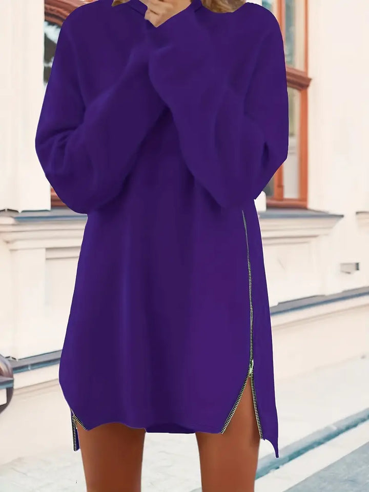 Levoire | Robe En Tricot Confortable Lila