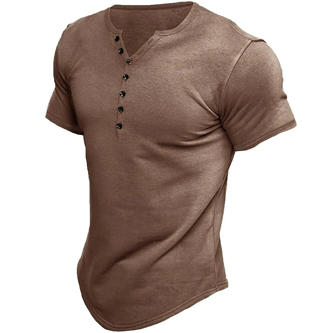 Levoire | Chemise à manches courtes Braun