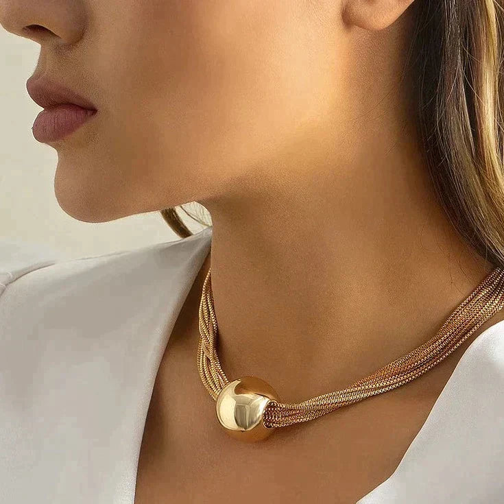 Levoire | Collier Brillant Pour Un Look Luxueux Or