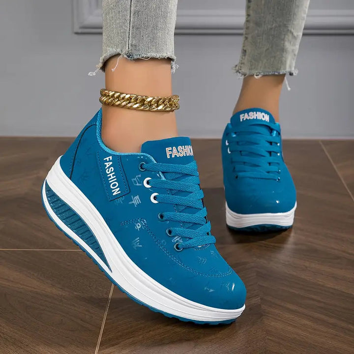 Levoire | Chaussures Antidérapantes Confortables Avec Semelle Épaisse Pour Une Marche Sans Douleur Bleu