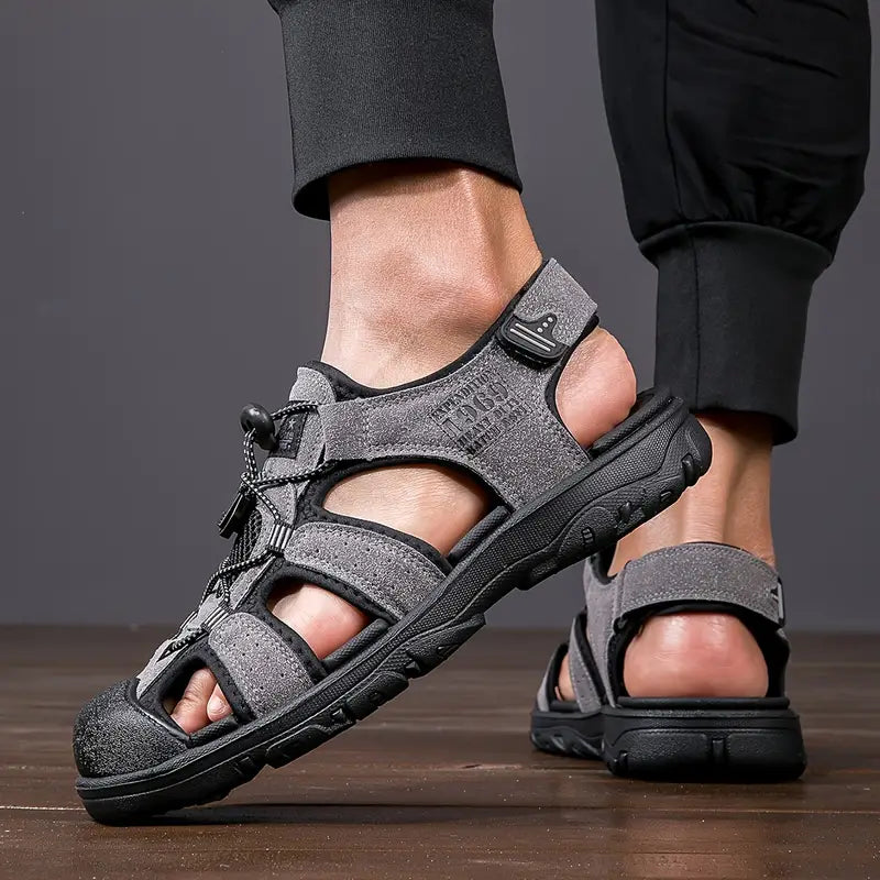 Levoire | Sandales De Randonnée Suspendues À Lacets Pour Hommes Gris