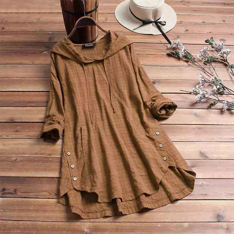 Levoire | Blouse À Capuche Khaki