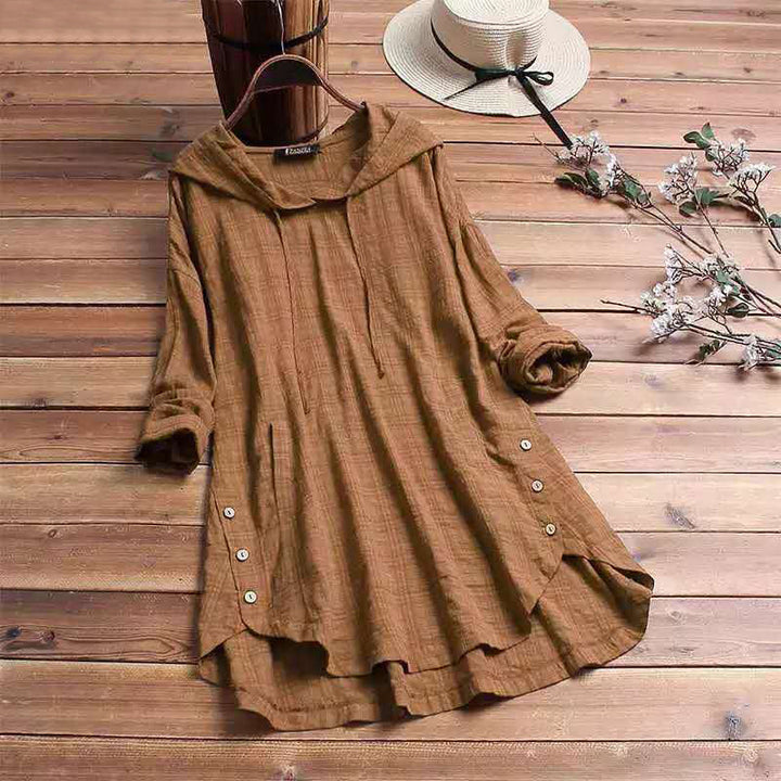 Levoire | Blouse À Capuche Khaki