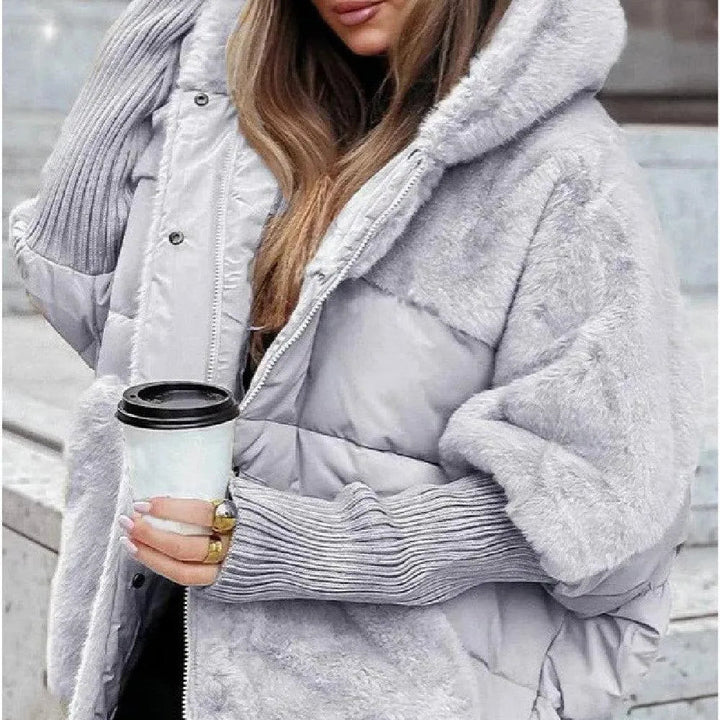 Levoire | Veste en duvet pour femmes Gris