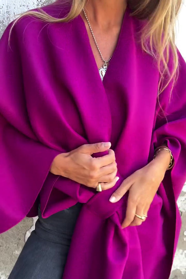 Levoire | Veste Rentosti Cascadante Manteau À Capuche V Pour Femmes Mauve