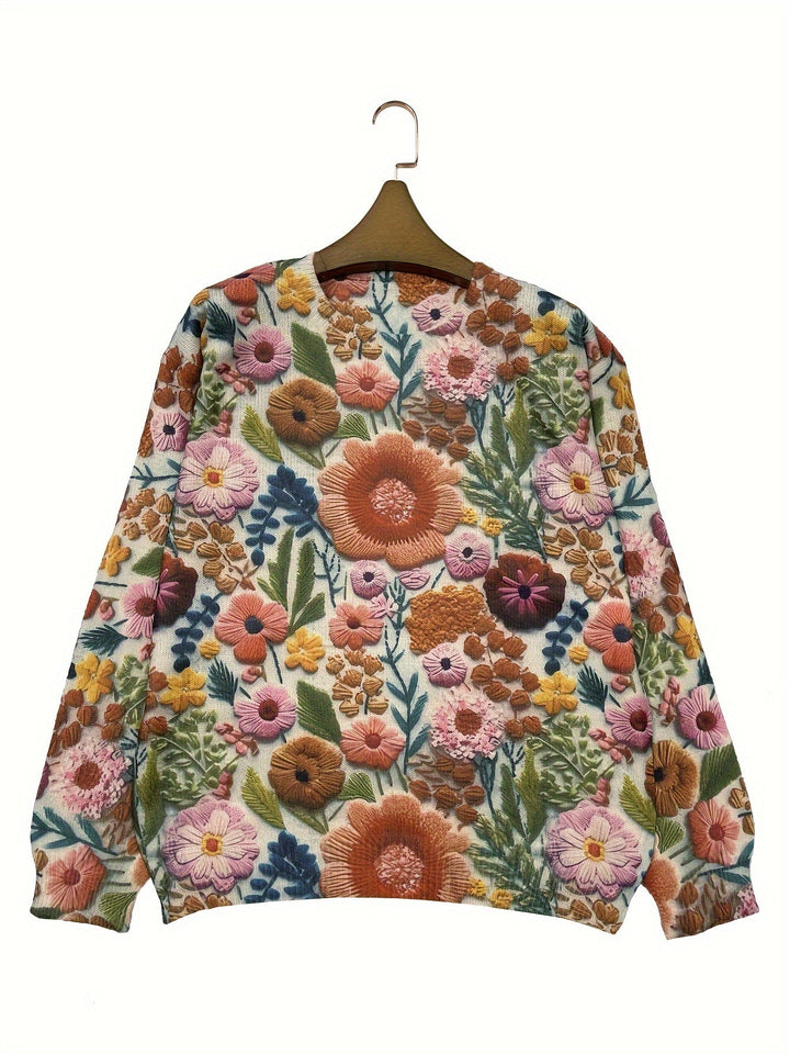 Levoire | Blouse Légère À Motif Floral Pour Femmes