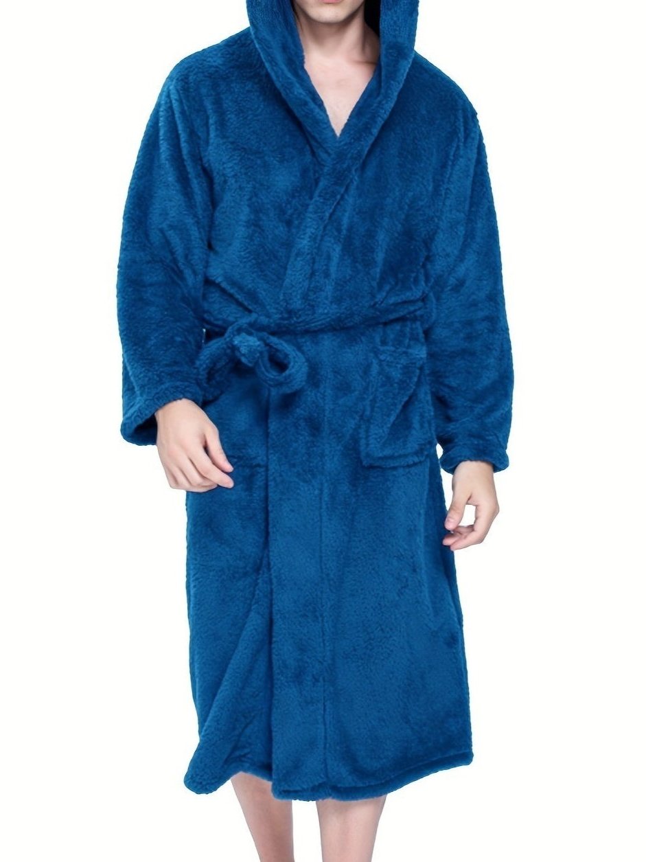 Levoire | Peignoir Pour Homme Chaud Et Doux Dans Une Teinte Unie