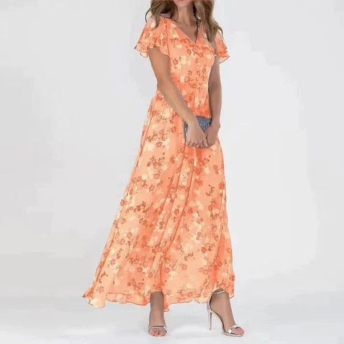 Levoire | Élégant Robe Maxi Multicolore