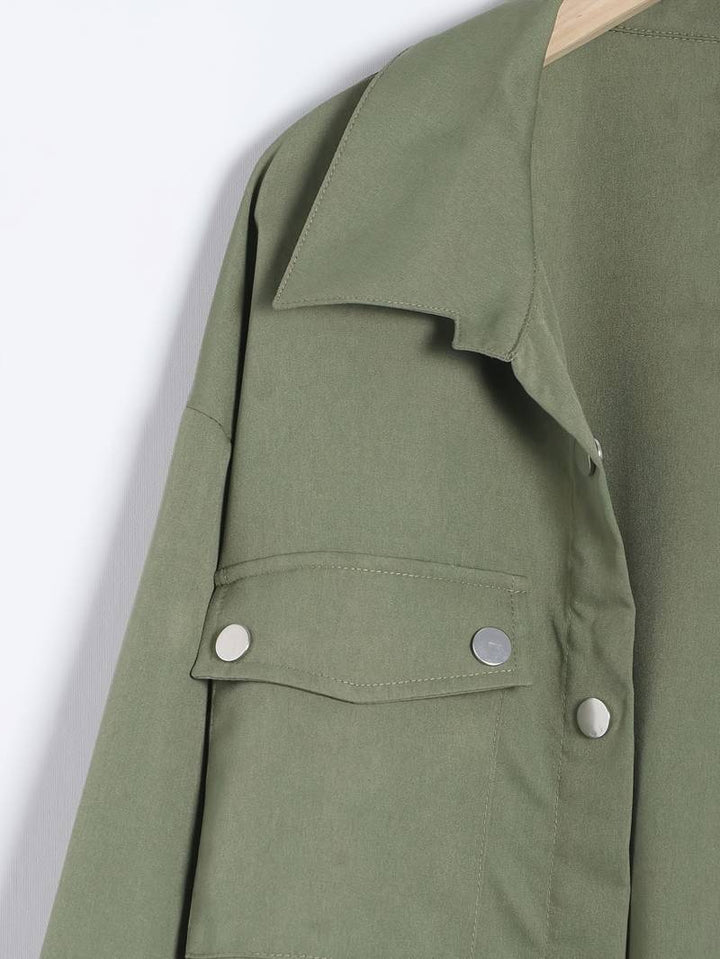 Levoire | Olive Vert T-Shirt Décontracté