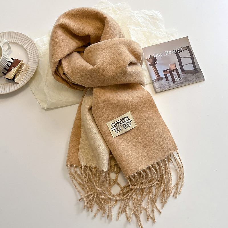 Levoire | Écharpe Premium Kaki Beige