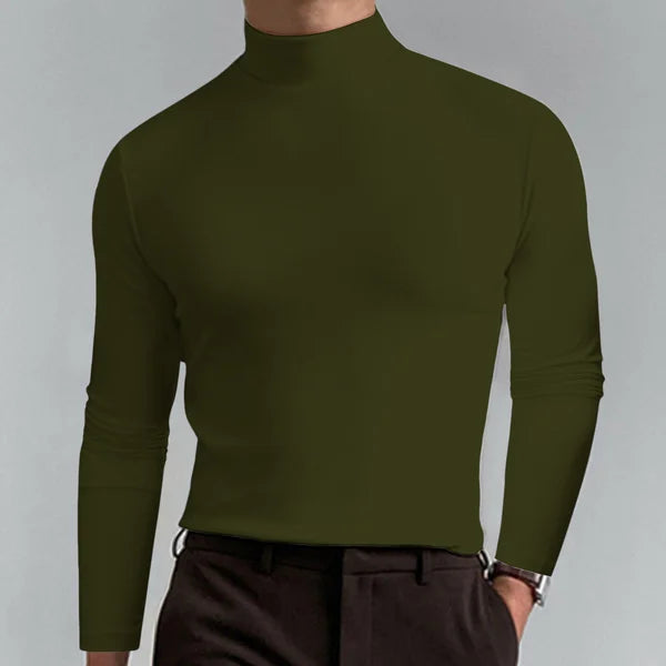 Levoire | T-Shirt Ajusté Taille Haute Et À Manches Longues Vert