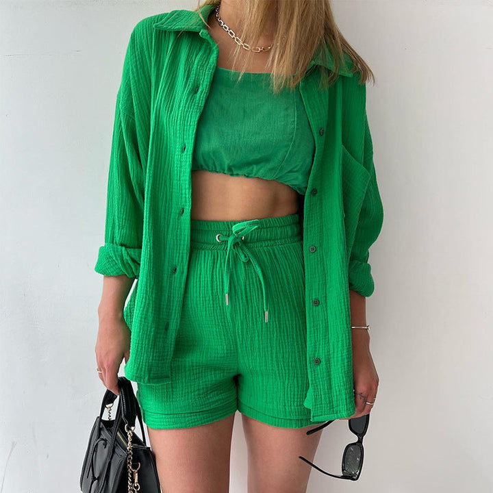 Levoire | Zoë Ensemble D'Été Confortable Vert