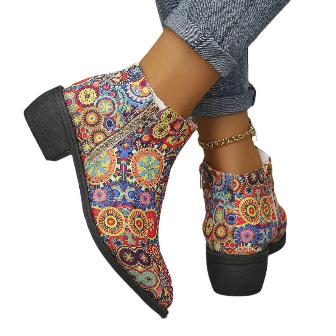 Levoire | Bottes courtes femmes - Style Boho Chic pour toutes les occasions !