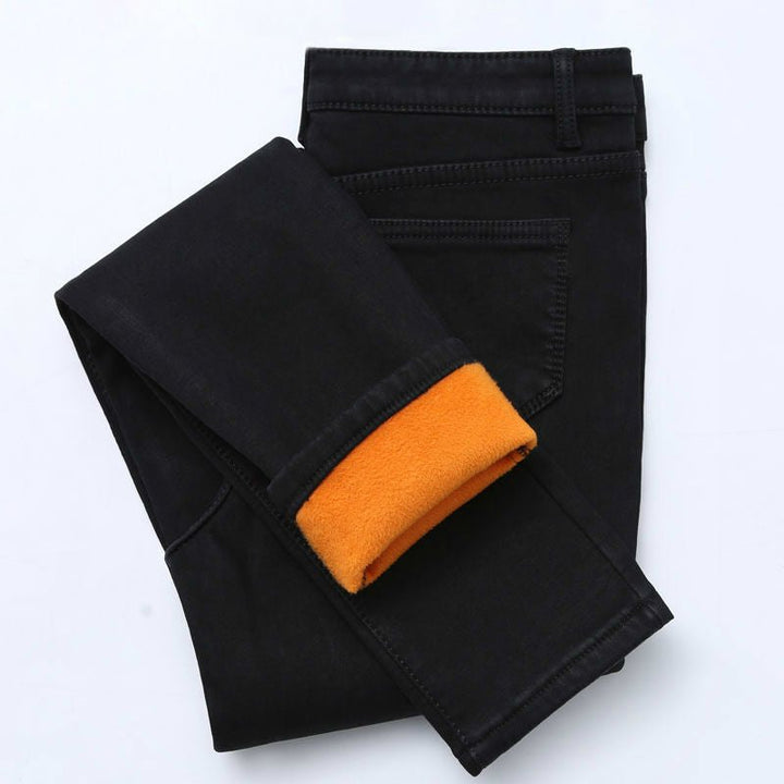Levoire | Jean Femme Chaud Hiver Noir