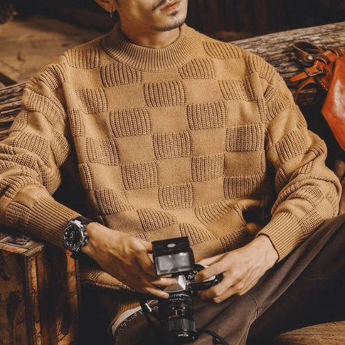 Levoire | Urban Pull-over Pull-over Homme Décontracté Confortable Idéal Pour L'Automne