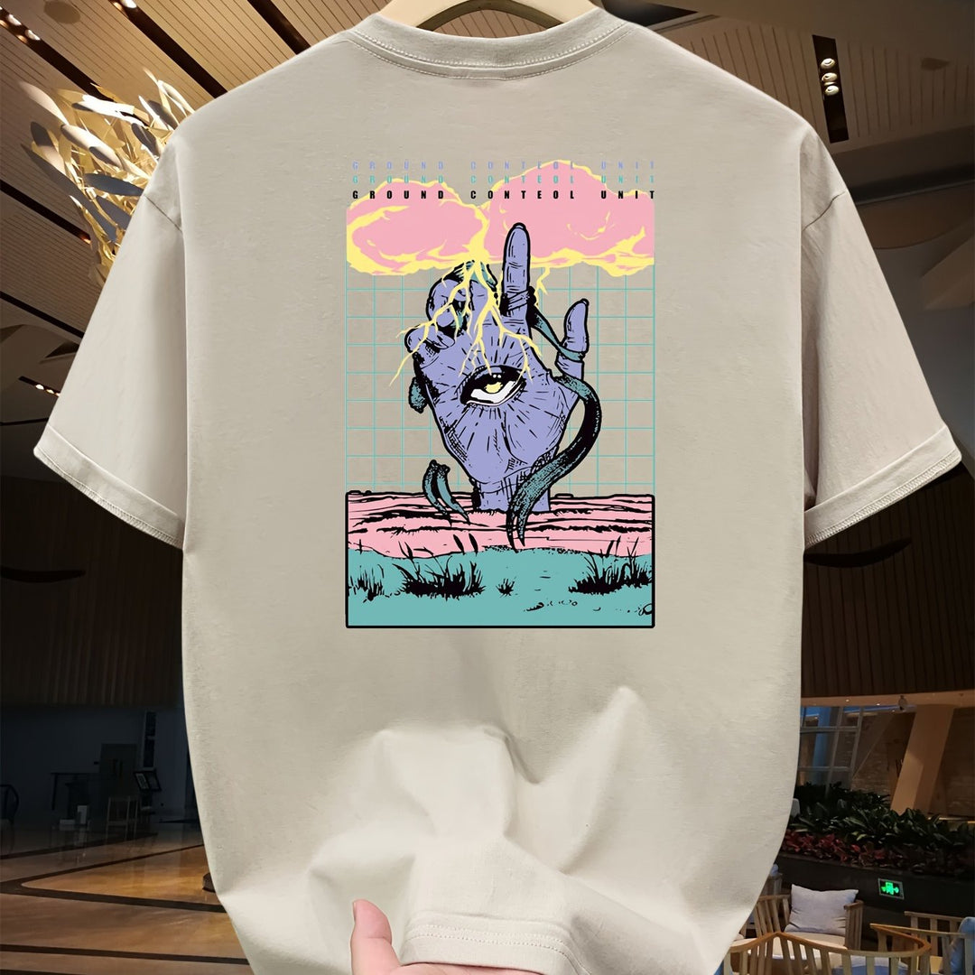 Levoire | T-Shirt Homme Dessin À La Main Graphiques