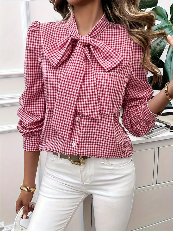 Levoire | Blouse En Coton Avec Nœud