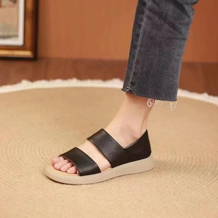 Levoire | Sandales Relaxantes Premium Pour Femmes Noir