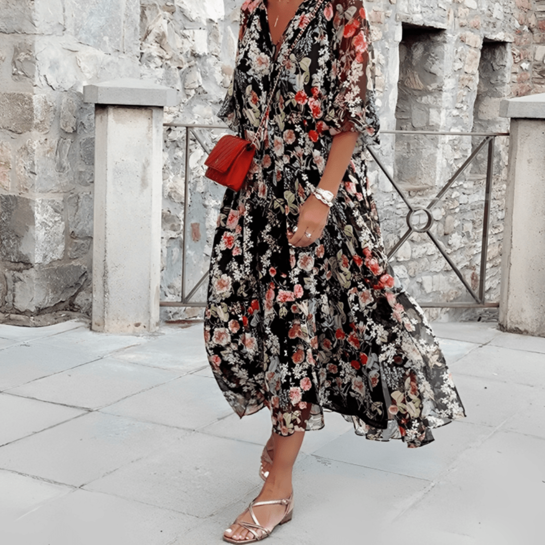 Levoire | Robe Longue Confort Printemps