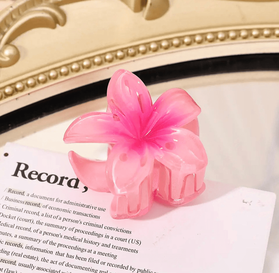 Levoire | Clips à cheveux fleuris tendance Rosa