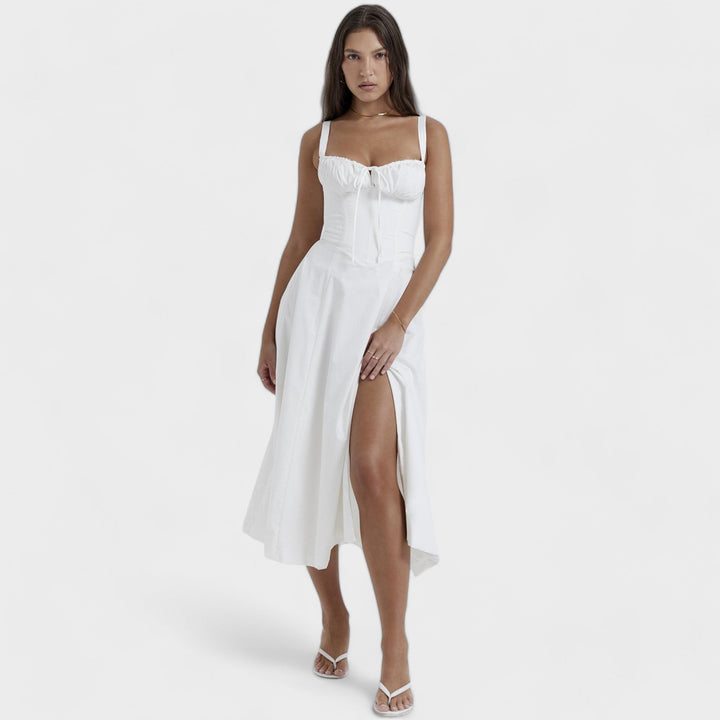 Levoire | Robe de lait à motifs Blanc
