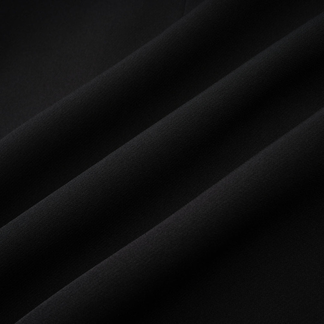Levoire | Fausse Fleur Mini Robe Noir