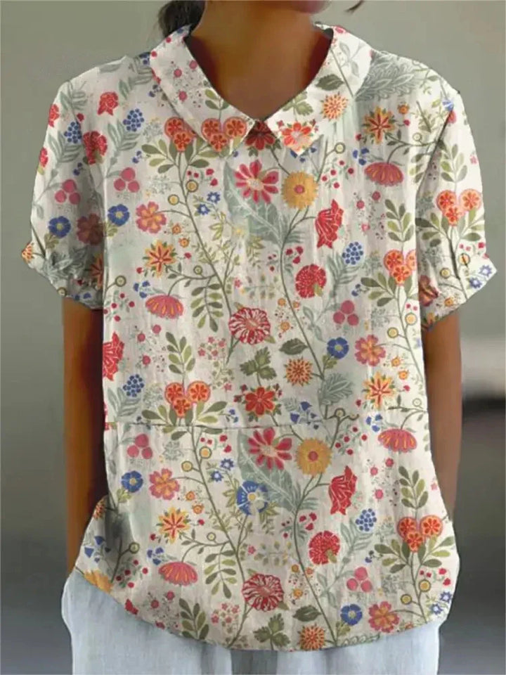 Levoire | Blouse Féminine Élégante Avec Motif Floral Motif floral 3